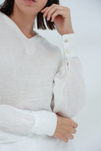 تحميل الصورة في عارض المعرض ، Armonia 100% Linen Shirt Blanco | G Linen World
