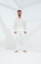 تحميل الصورة في عارض المعرض ، Armonia Men&#39;s Linen Pants - Optico | G Linen World
