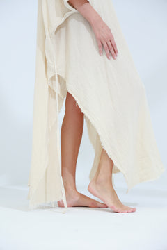 Sande Linen Kaftan Burro | G Linen World 