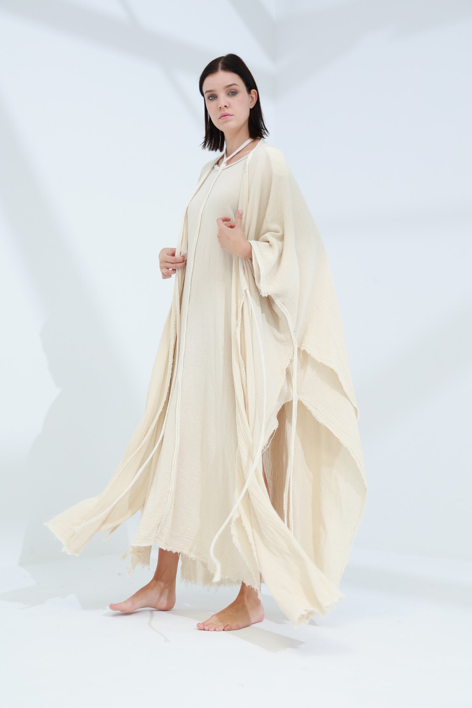 Sande Linen Abaya Burro | G Linen World