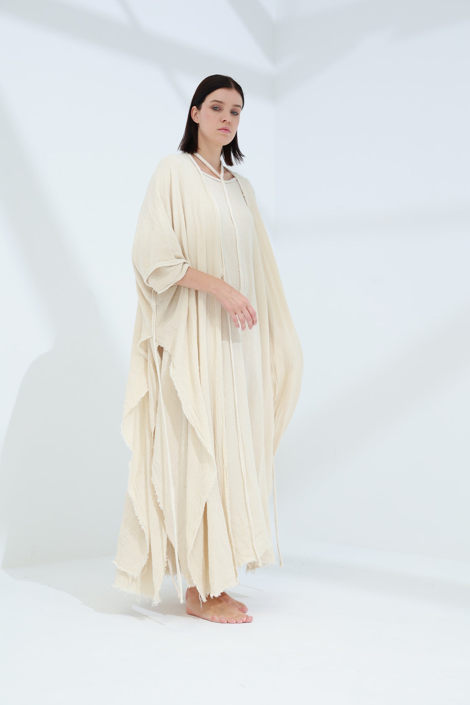 Sande Linen Abaya Burro | G Linen World