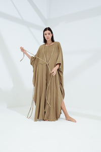 Sande Linen Abaya Coloniale | G Linen World 