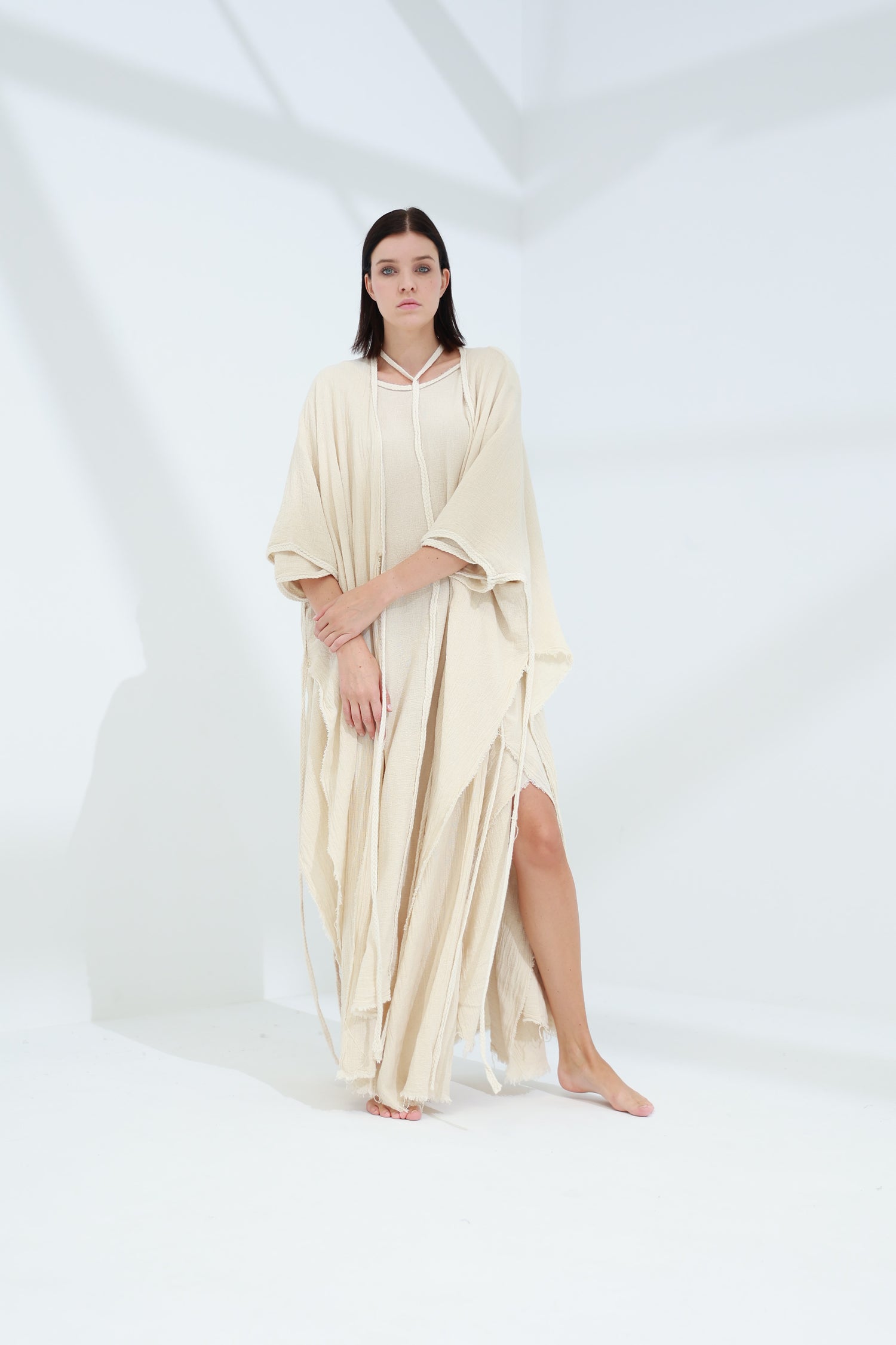 Sande Linen Abaya Burro | G Linen World