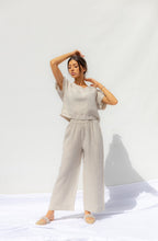 Load image into Gallery viewer, Natual Beige Oia Co-Ord Pants - Sabbia
