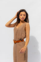 Load image into Gallery viewer, Light Brown Monaco Jumpsuit - Cammello
